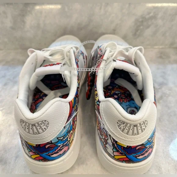 Skechers VEXX - Guilty Pleasure Unique Doodle Year of the Dragon Men’s 10 Casual - Picture 6 of 13